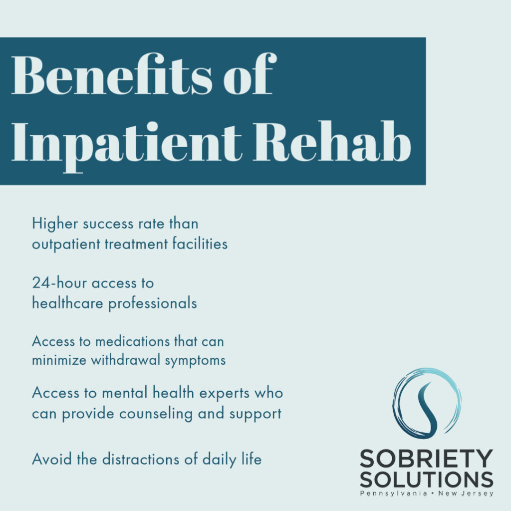 What Is Inpatient Rehab Impatient Treatment 101 Sobriety Solutions